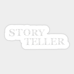 Silver Star Storyteller Sticker